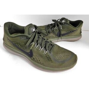 Nike Flex Run 2017 RN Running Sneakers Sequoia Green 898457-300 Mens 10 M